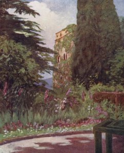 Palazzo Ruffolon puutarha, Ravello (värilitro) tekijältä Augustine Fitzgerald