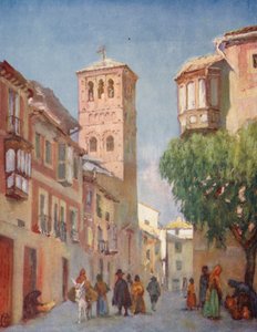 Toledo, katunäkymä (värilitro)