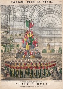 Lähdössä Syyriaan. Crystal Palace, 28. lokakuuta 1854