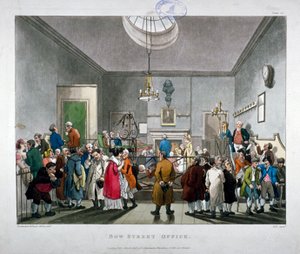 Bow Street Police Court, Westminster, Lontoo, 1808