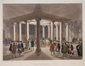 Coal Exchange, Lontoo, 1808
