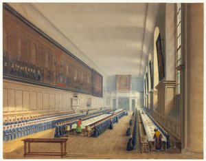Kristuksen sairaalan sali tekijältä Augustus Charles Pugin