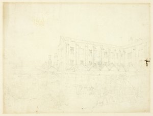 Tutkimus Leaden Hall Marketista, Lontoon mikrokosmoksesta. tekijältä Augustus Charles Pugin