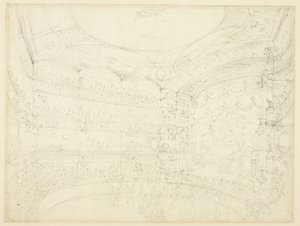 Opinto Royal Circusille, Microcosm of London tekijältä Augustus Charles Pugin