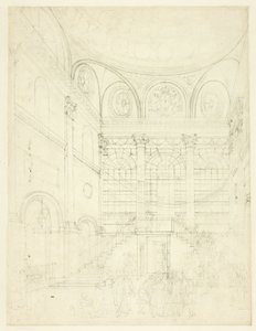Tutkimus Session Houselle, Clerkenwell, Microcosm of Londonista tekijältä Augustus Charles Pugin
