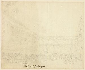Tutkimus Royal Exchangelle, Microcosm of London tekijältä Augustus Charles Pugin