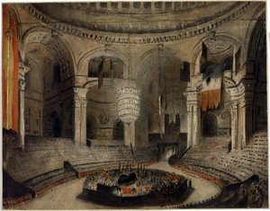 Lordi Horatio Nelsonin (1758-1805) hautajaiset Saint Paul