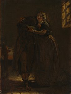 Tutkimus "Come Rest in this Bosom my own Strricken Dear" tekijältä Augustus Leopold Egg