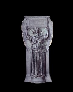 Rakkautta, rakkautta, rakkautta Korkea reliefi pronssissa Augustus Saint Gaudens (Saint-Gaudens) (1848-1907)