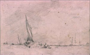 Sävellystutkimukset (piirustus) tekijältä Augustus Wall Callcott
