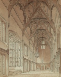 College Hallin sisustus tekijältä Augustus Welby Pugin