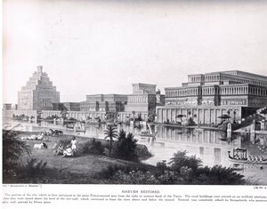 Ninive Restored, kuvitus "Hutchinsonin kansojen historiasta"