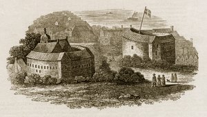 Bear Garden and Globe Theatre, Southwark, Lontoo, c1600 c1815 tekijältä Austin