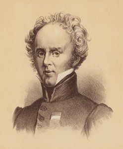 Kenraaliluutnantti Sir Richard Bourke, Uuden Etelä-Walesin kahdeksas kuvernööri (värilitografia) tekijältä Australian School