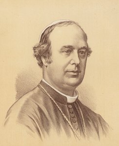 Reverend Roger Bede Vaughan, Sydneyn arkkipiispa (värilitografiassa) tekijältä Australian School