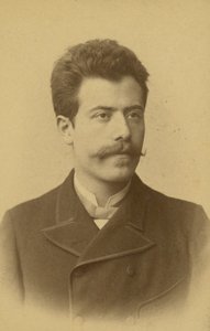 Gustav Mahler, 1884 tekijältä Austrian Photographer