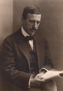 Hugo von Hofmannsthalin muotokuva, n. 1920-21 tekijältä Austrian Photographer