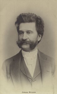 Johann Strauss II:n muotokuva tekijältä Austrian Photographer