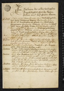 Wolfgang Amadeus Mozartin ja Constanze Weberin avioliittotodistus. tekijältä Austrian School