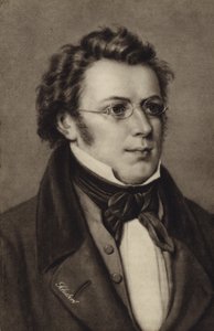 Franz Schubertin muotokuva tekijältä Austrian School
