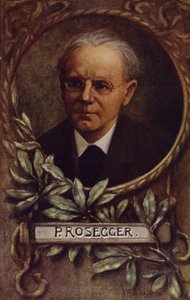Peter Roseggerin muotokuva tekijältä Austrian School
