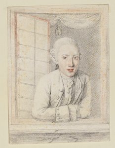 Albertinan perustajan prinssi Albert Casimir August von Sachsen-Teschenin muotokuva tekijältä Austrian School