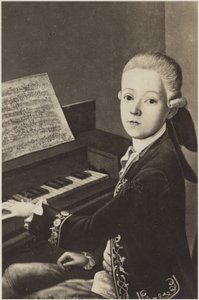 Wolfgang Amadeus Mozartin muotokuva tekijältä Austrian School