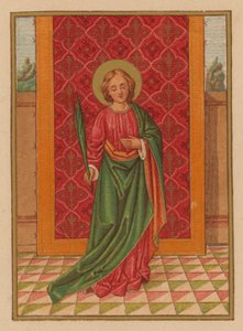 S Lucia (chromolitho) tekijältä Austrian School