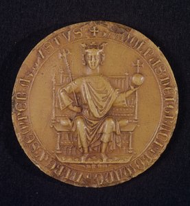 Habsbourgin Rudolf I:n (1218-91) sinetti, 1289 (vaha)