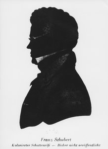 Franz Peter Schubertin siluetti tekijältä Austrian School