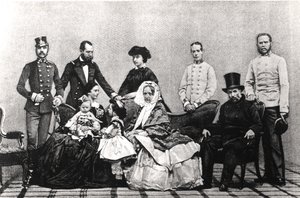 Itävallan keisarillinen perhe, 1860 tekijältä Austrian School