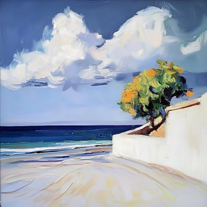 Näkymä Orange Tree Beachille tekijältä Avanesova Elena
