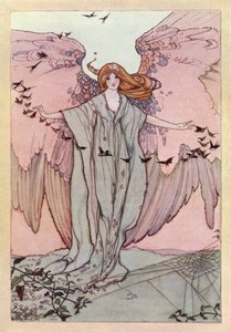 John Keats: Spenserin jäljitelmä (väri litho)