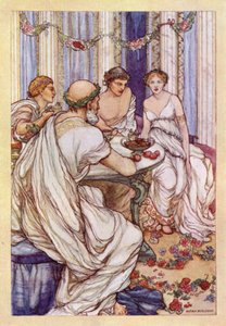 John Keats: Lamia (väri litho)