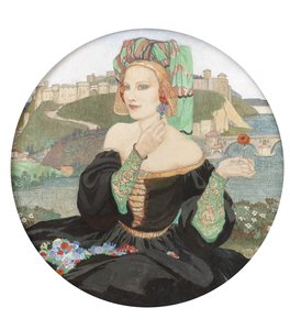 Chria, n. 1929 (tempera aluksella) (katso lisätietoja kohdasta 244476) tekijältä Averil Mary Burleigh