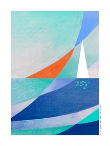 Geometrinen meripurjevene tekijältä Awol Art Alex
