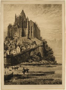 Mont Saint Michel tekijältä Axel Herman Haig
