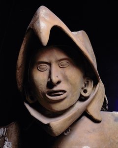 Kotkasoturi Kotkien talosta, päivätty n. 1469 (terrakotta) tekijältä Aztec