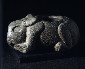 Atsteekitaide: Ometochtli, juopumisen jumalanpomo.