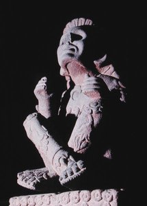 Xochipilli (katso myös 217529), Late Post Classic Period (1300-1521) (kivi) tekijältä Aztec Aztec