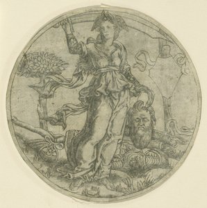 Judith ja Holofernesin pää tekijältä Baccio Baldini
