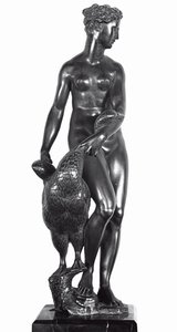 Leda ja joutsen, noin 1530. tekijältä Baccio Bandinelli