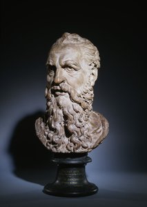 Tutkimus Pyhän Paavalin päästä, n. 1535 (terrakotta)