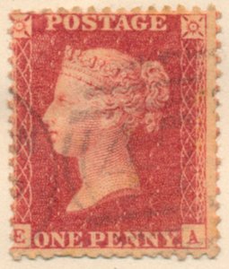 Penny Red -postimerkki, 1841 tekijältä Bacon and Co Perkins