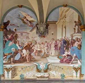 Cosimo II vastaanottaa Bona