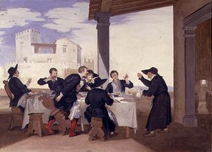 Pievano Arlotton kepponen (öljy kankaalle)