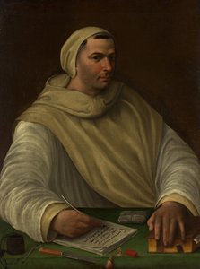 Olivetan-munkin muotokuva.