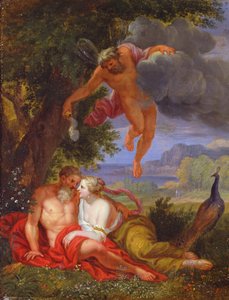 Hypnos lähettää Jupiterin ja Junon uneen