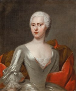 Kreivitär Margaretha Sophia von Hennicken muotokuva, os. von Schönberg, n. 1731.