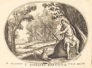 Pyhä Johannes Kastaja tekijältä Balthasar Moncornet